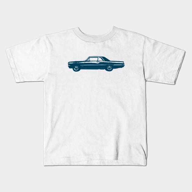 Vintage Hot Rod Car Kids T-Shirt by Spindriftdesigns